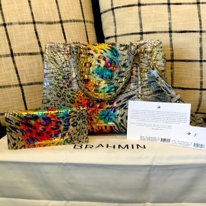 Brahmin Small Finley and Ady Wallet in Obsession